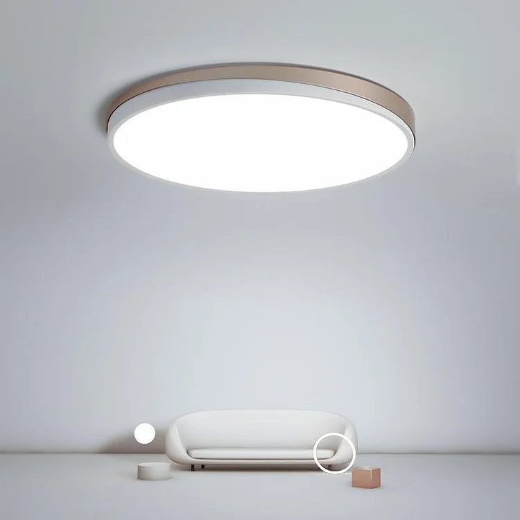 Circle Modern Flush Mount Kitchen Lighting Dining Room Lighting Ceiling Lights - Appledas