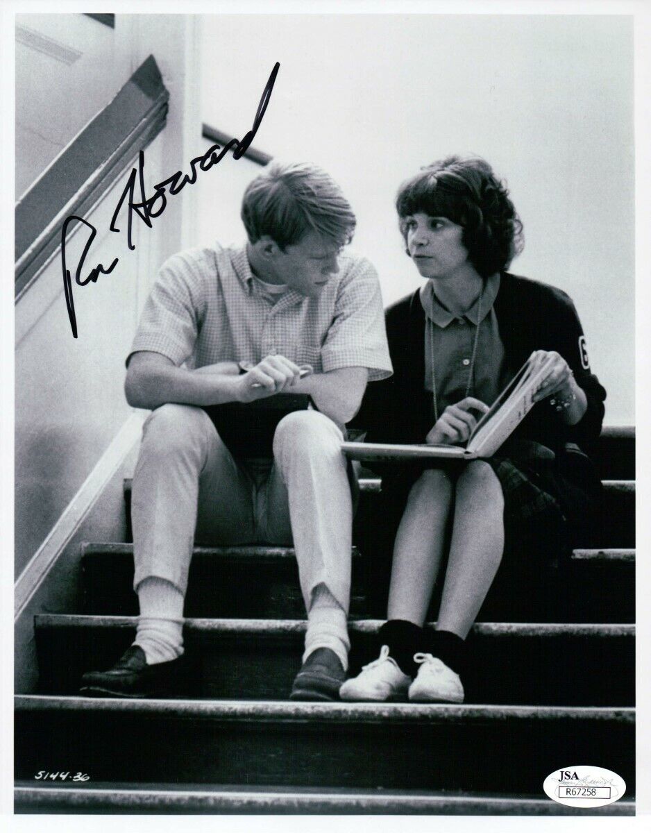 Ron Howard Signed Autographed 8X10 Photo Poster painting American Graffiti on Stairs JSA