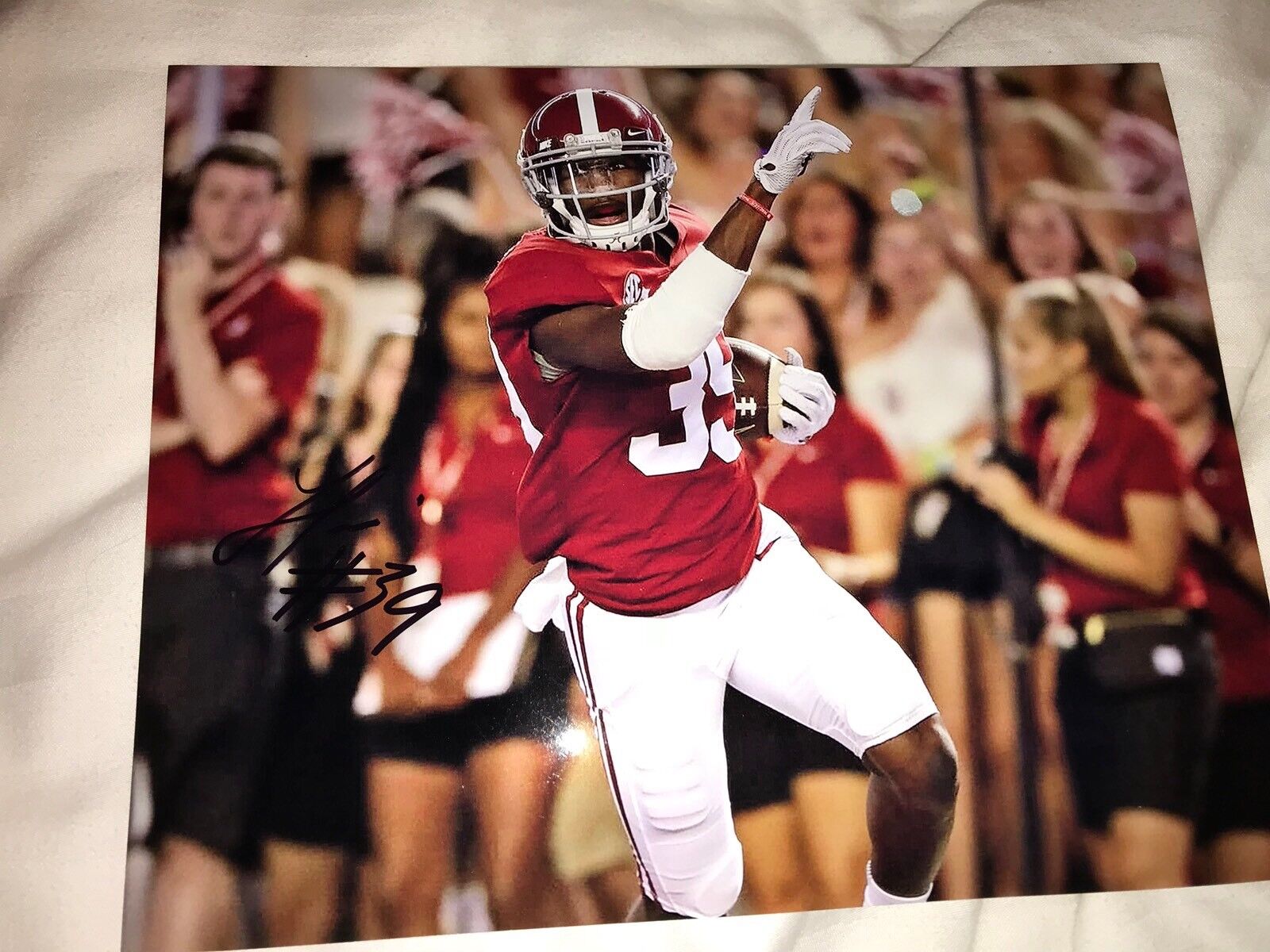 Levi Wallace Alabama Crimson Tide Hand signed autographed 8x10 football Photo Poster painting