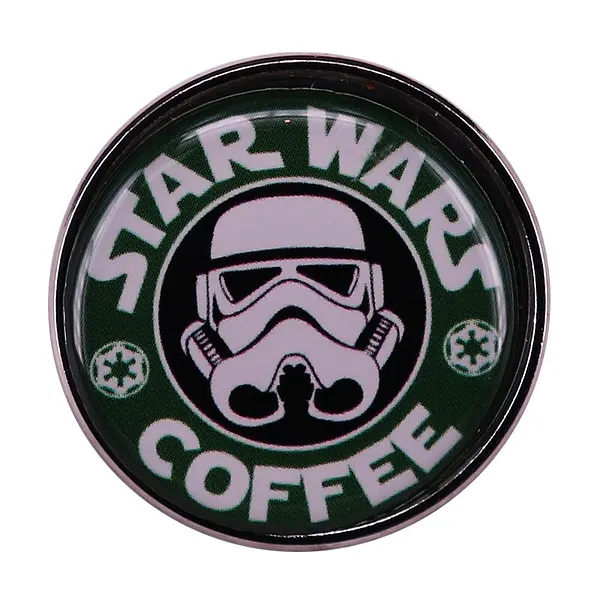 Foto del pin Kawaii Galactic Coffee