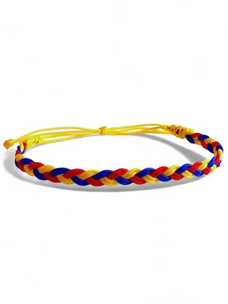 Venezuela Inspired Handmade Woven Bracelet
