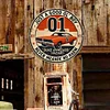 The Dukes of Hazzard Round - Round Metal Tin Signs(12*12Inch) - Vehicle