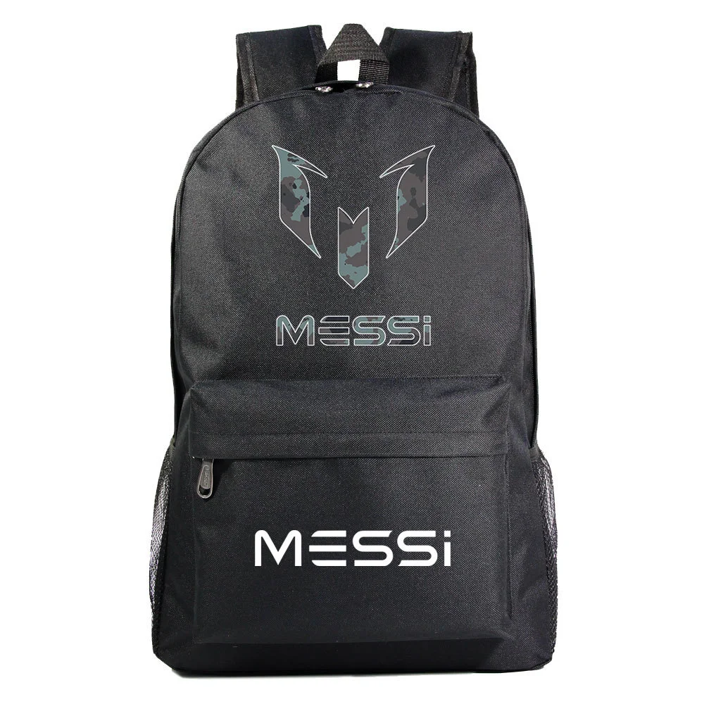 Buzzdaisy Get Your Young Soccer Star Ready with our Lionel Messi Theme School Bag - Durable, Waterproof and Laptop-Ready!