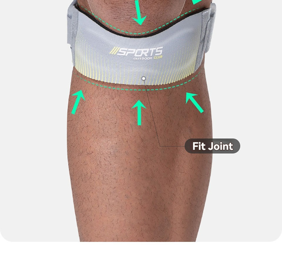 Likron Watches Adjustable Patella Tendon Knee Strap for Running