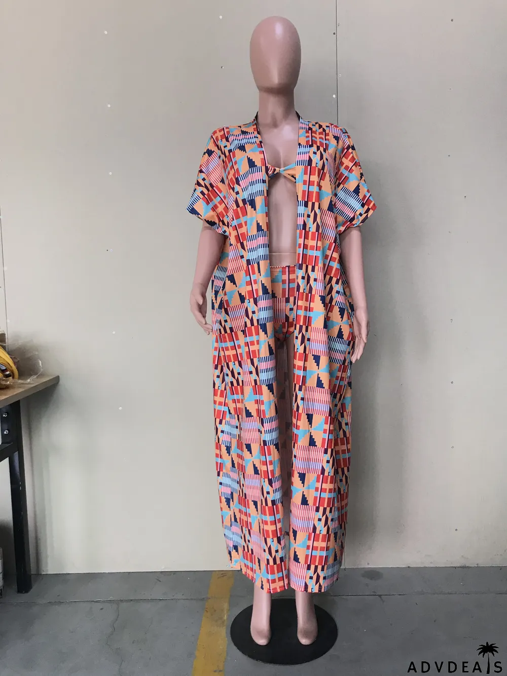 Summer Black Lace Up Short Sleeve Elegant Shirt