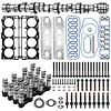 [US Local Warehouse] Camshaft Lifter Kit With Head Gasket Engine Full Gasket Set 5.7 Hemi Lifter Cam Kit Camshaft Valve Lifters & Bolt Set For 09-16 Dodge Ram 1500 5.7L