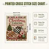 Ginger Treats DIY 11CT 3 Strand Stamped Cross Stitch Kit for Adults 40x50cm tapestrymarket