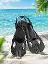 Snorkel Fins Swimming Flippers Adjustable Buckles for Snorkeling Diving Swimming