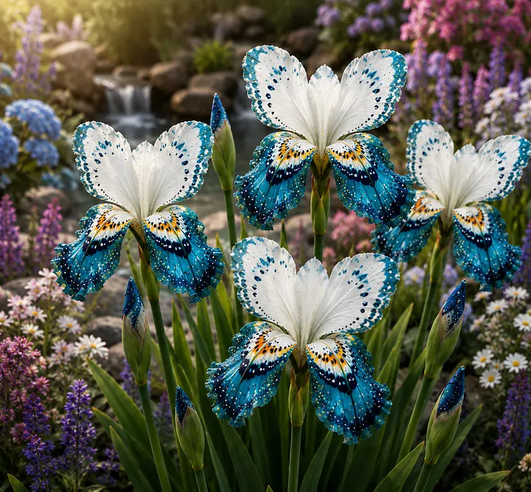 🦋Butterfly Iris Bulbs - ✨Grow Your Magical Garden Showstopper