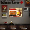 Beer area - Vintage Metal Signs(12*8Inch) - Bar