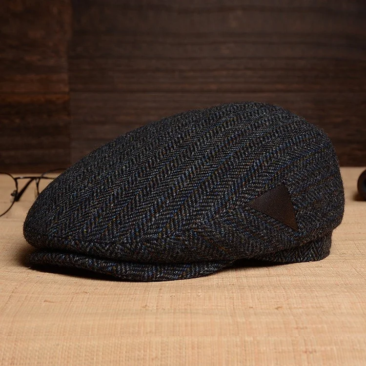 Premium Vintage Warm Wool Cap