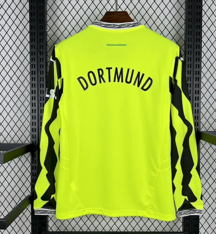 2025/2026 Long sleeves Dortmund Pre-match training clothes Football Jersey 1:1 Thai Quality