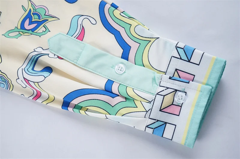 Casablanca 2023 new silk long-sleeved shirt