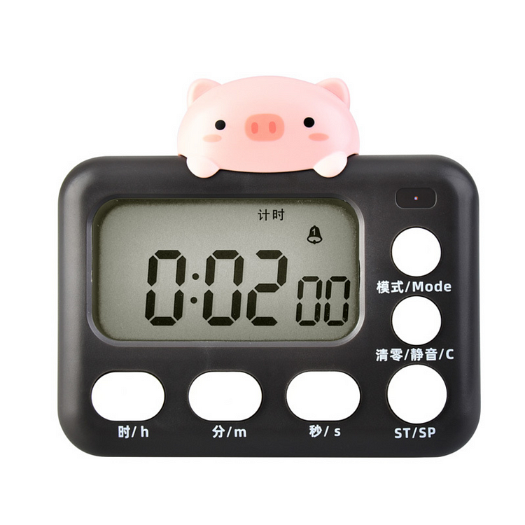 Cartoon Clock Timer-Pig Rilifactory