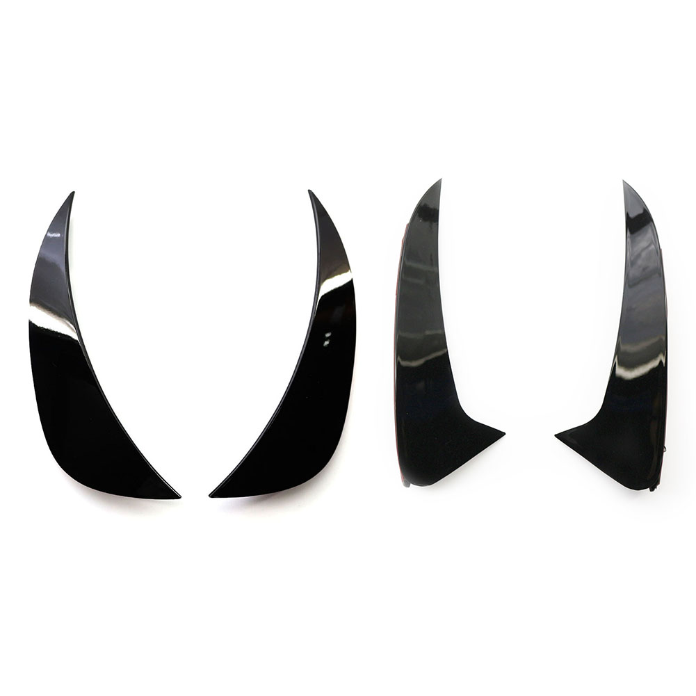 

Bumper Vent Canards for Mercedes-Benz C Class W205 AMG 15-18 Gloss Black, Front, 501 Original