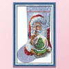 Santa Claus -16CT Stamped Cross Stitch Kit(33*49cm)