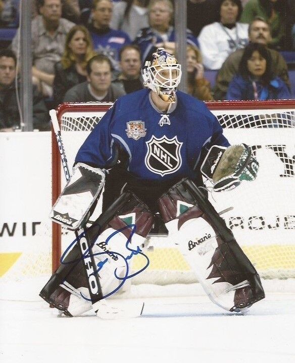 Sean Burke Phoenix Coyotes signed All Star Game 8x10 Photo Poster painting