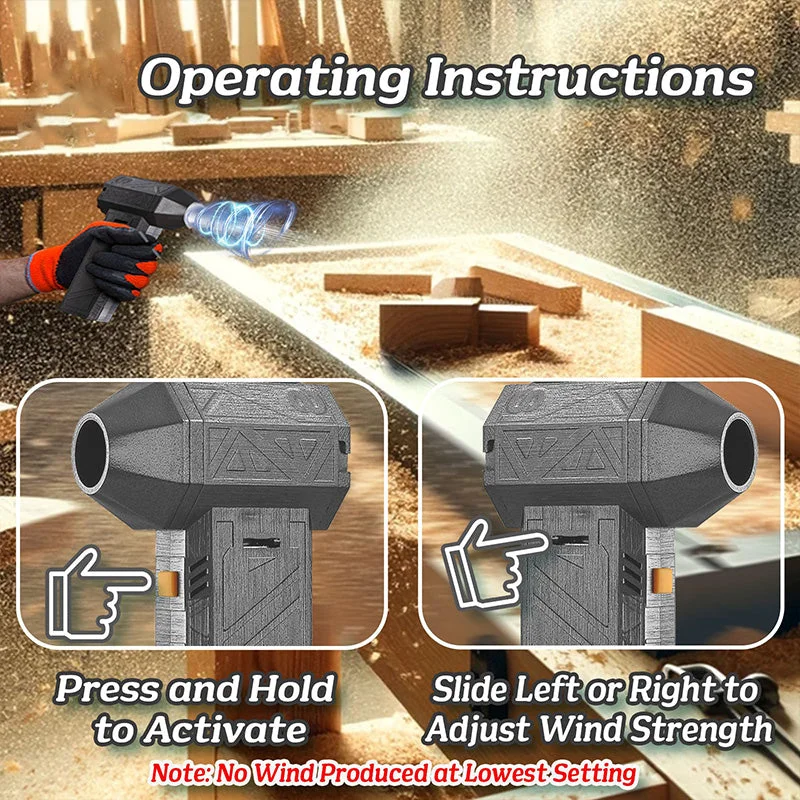 🔥Big Sale🔥 Pousbo® MultiPurpose Compact HighSpeed Jet Blower