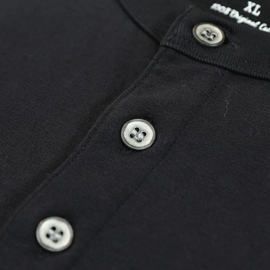SIMWOOD 2021 Autumn New 100% Cotton Long Sleeve Henley T-Shirt Comfortable Slim Fit Tshirt High Quality Basic Tops SJ131088