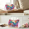 Butterfly Diamond Painting Tissue Box Cover DIY Desk Organizer