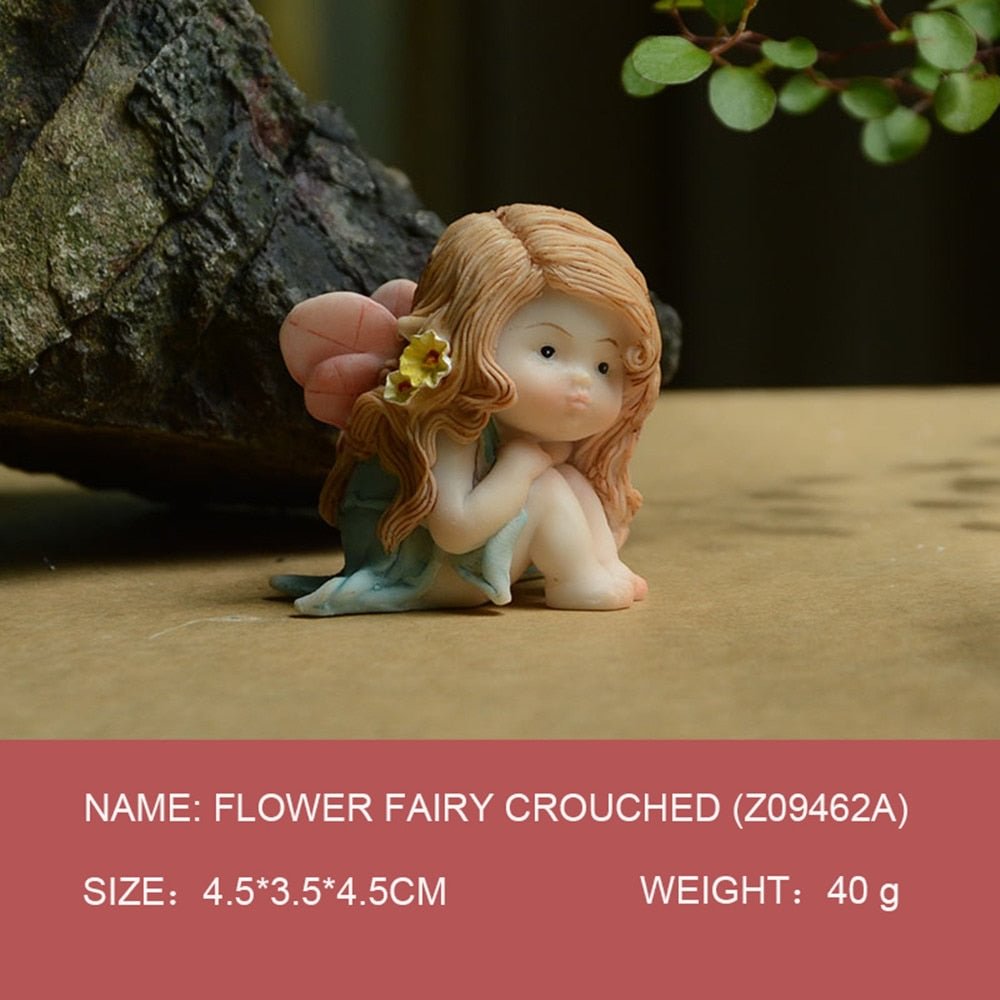 Everyday Collection cute baby Figurine  Fairy Garden Decoration  Angel miniature home Ornament girl Festival gifts