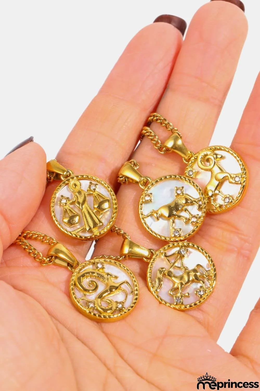 Constellation Pendant Stainless Steel Necklace