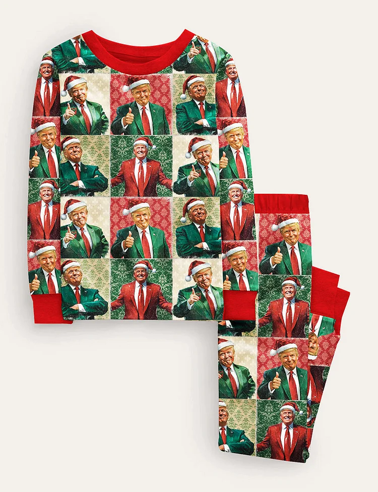 Kid's Christmas Pajama Set