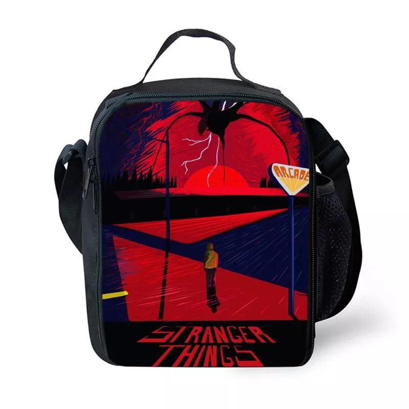 Buzzdaisy Stranger Things #16 Lunch Box Bag Lunch Tote For Kids
