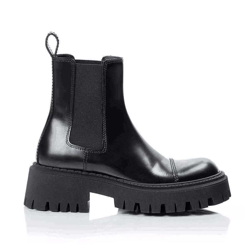 Women's Platform Short Martin Boots-vocosishoes