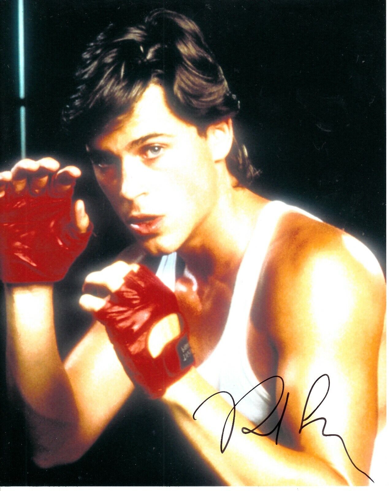 ROB LOWE SIGNED YOUNGBLOOD Photo Poster painting UACC REG 242