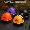 LED Camping Hanging Light Magnetic Rechargeable Tent Light 3 Gear Breathing Lamp
