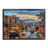 City View - 11CT Stamped Cross Stitch 55*40cm/21.65*15.75in