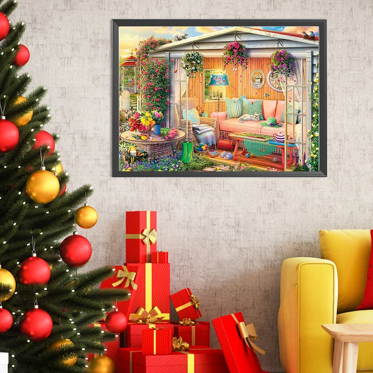 5D DIY Diamond Painting Christmas Ornaments 30cm X 40cm Full Round Drill or  Full Square Drill 