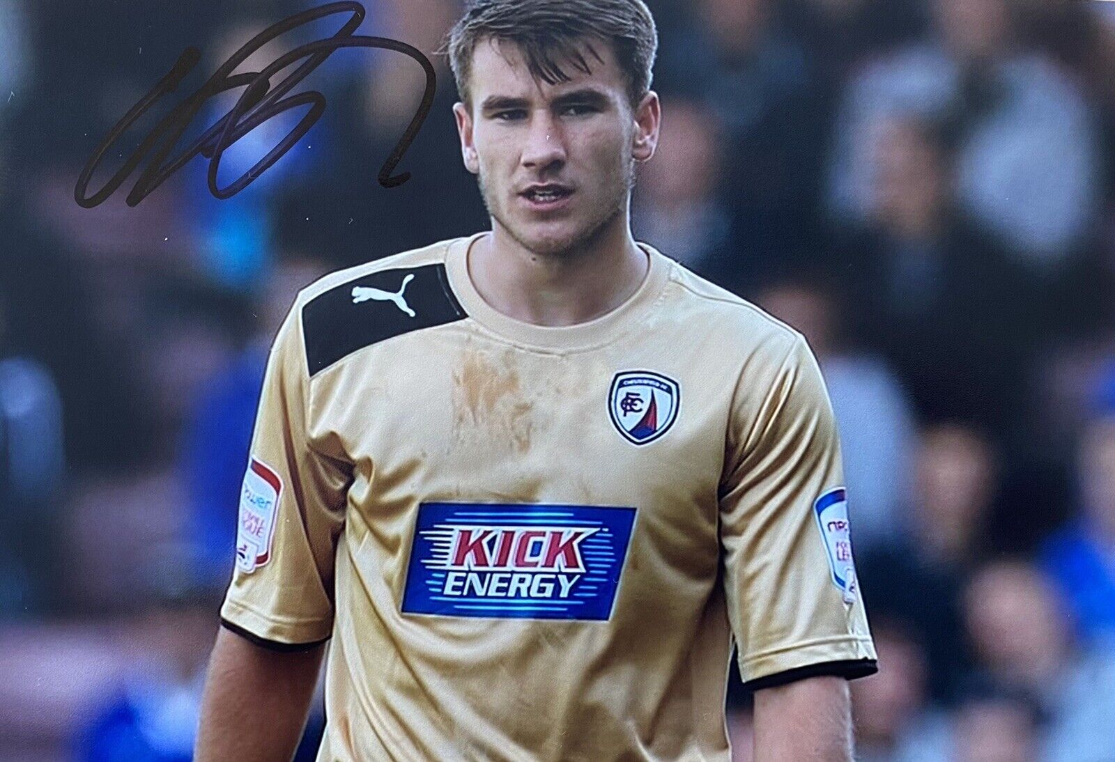 Liam Ridehalgh Genuine Hand Signed Chesterfield 6X4 Photo Poster painting