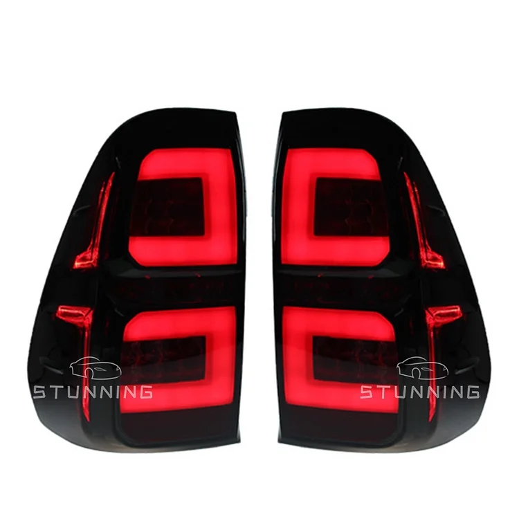 LED Dynamic tail light tail lamp for TOYOTA HILUX REVO 2015 to 2019 taillight taillamp assembly plug and play ITN Auto