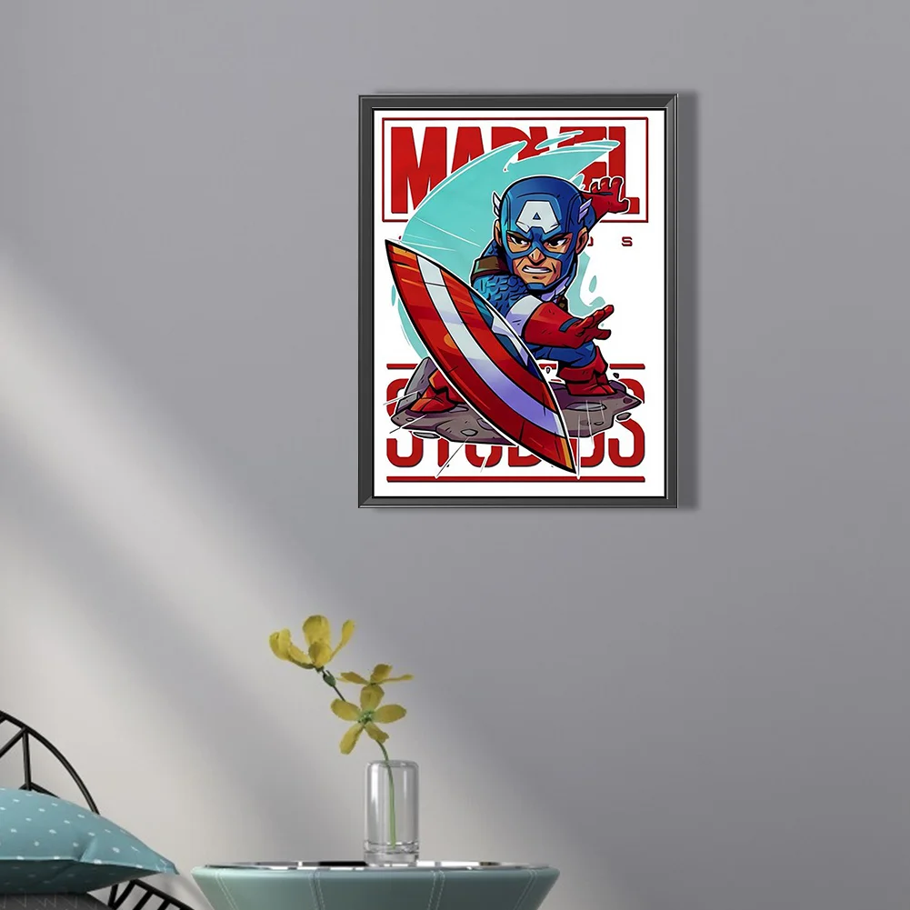 Full Square Diamond Painting 35*45cm - Superhero