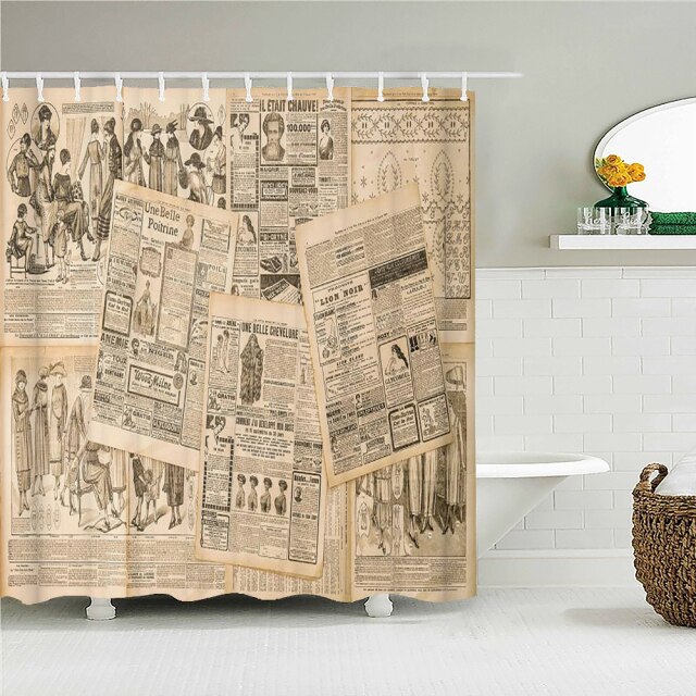 

Shower Curtain – Newspaper-180*180cm, 501 Original