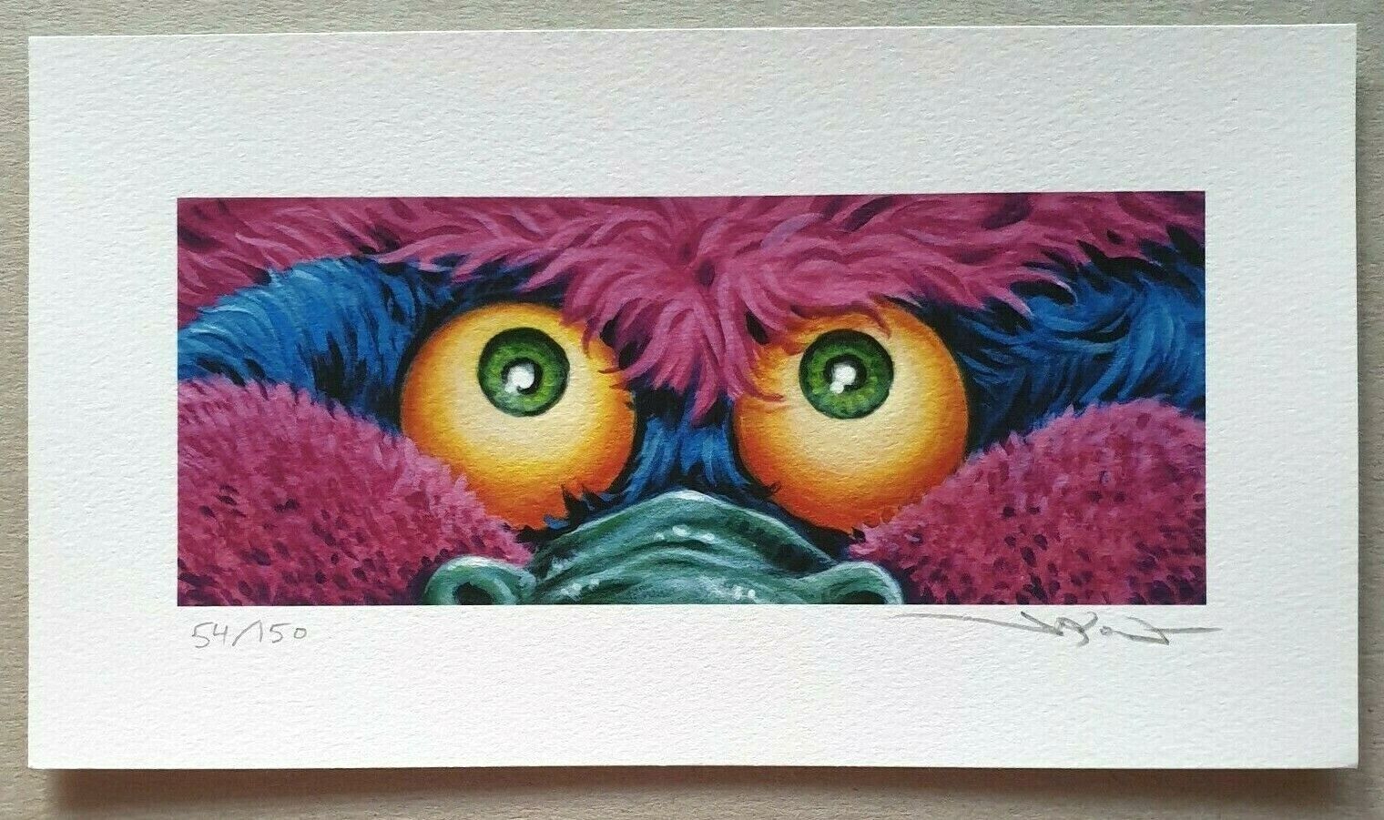 JASON EDMISTON - MY PET MONSTER /150 Muppets EWAF EYES WITHOUT A FACE