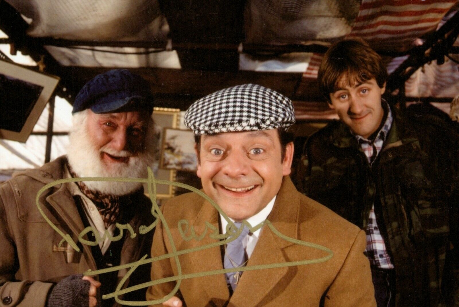 Sir David Jason Signed 6x4 Photo Poster painting Only Fools & Horses Del Boy Autograph + COA