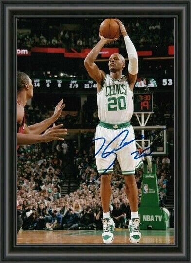 Ray Allen Celtics BASKETBALL HOF Signed A4 Photo Poster painting POSTER - HIGH GLOSS PRINT