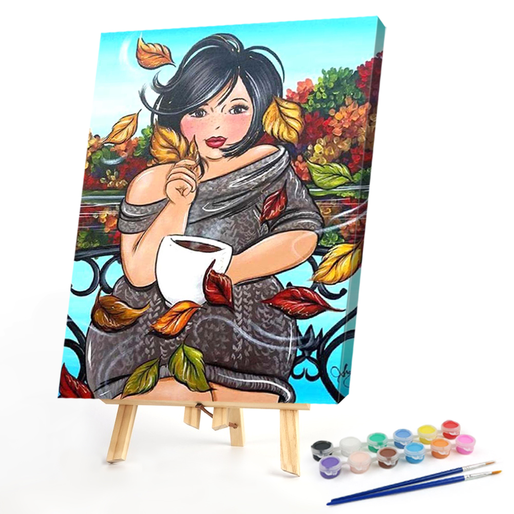 

40*50CM - Paint By Numbers - Fat Lady, 501 Original