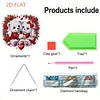 Valentine Day 2D Flat DIY Diamond Art Pendant Diamond Painting Crafts Set (Bear)