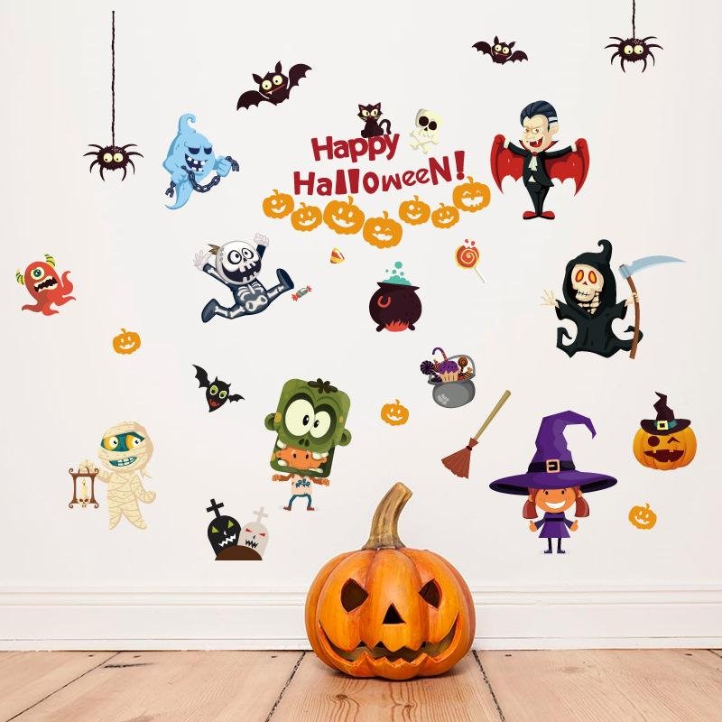 Happy Halloween Wall Stickers 60×90cm