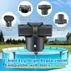 12427 T Joint Frame Connector Fits for 15ft 16ft Pool T-Joint Leg and Beam Joint
