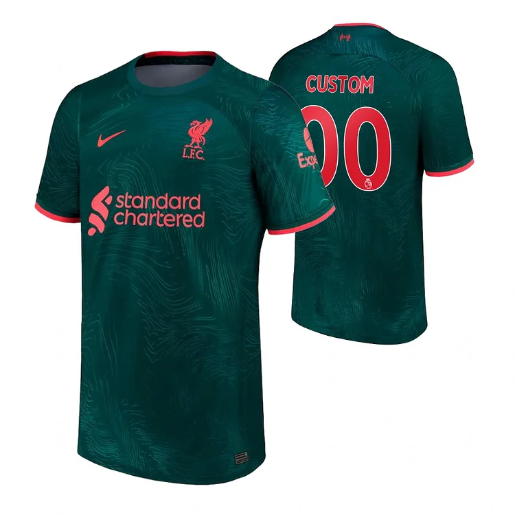 FC Liverpool Third Shirt Top Kit 2022-2023 ( Printing Your Name )