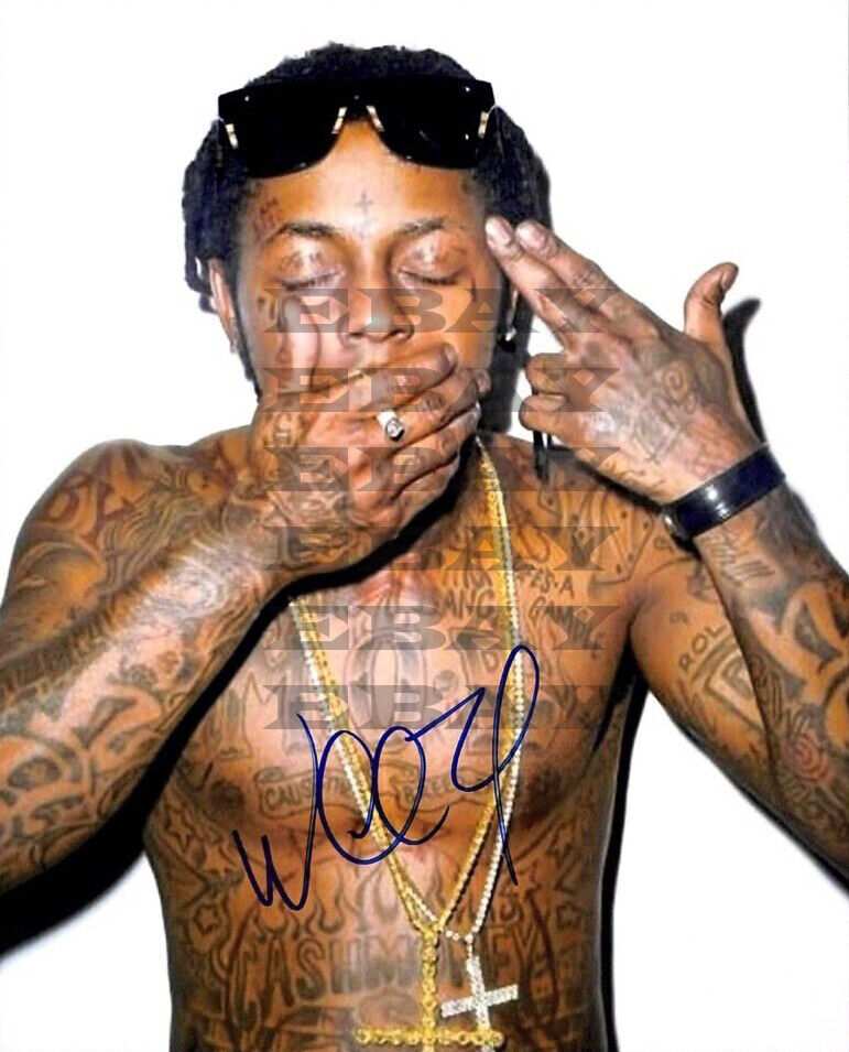 Lil Wayne Autographed signed 8x10 Photo Poster painting Reprint