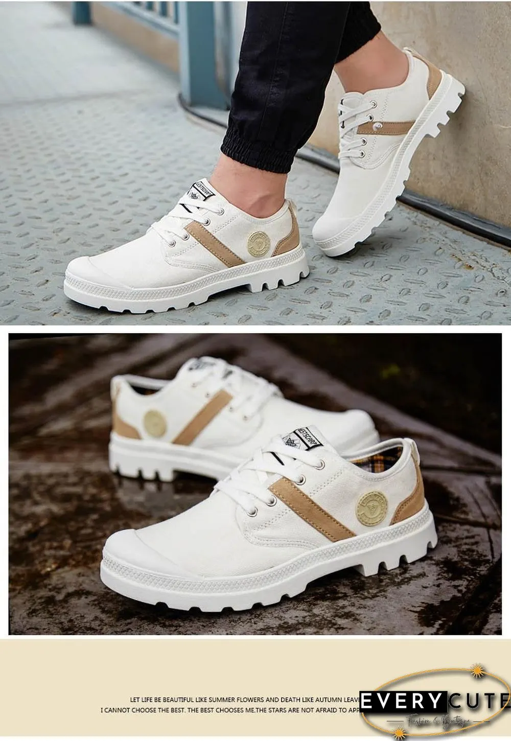 Men canvas Large size Sneakers Shoes