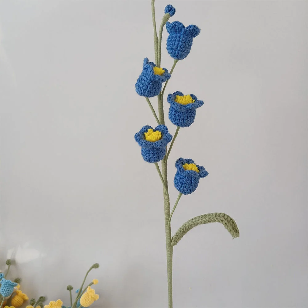 Handwoven Lily of the Valley Bouquet for Bedroom Decor