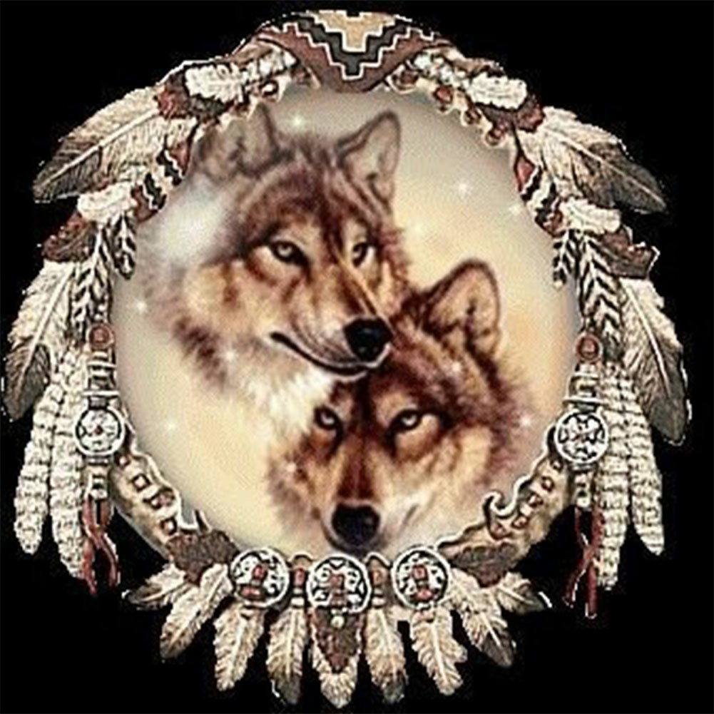 

Wolf - Square Drill Diamond Painting - 30*30CM, 501 Original