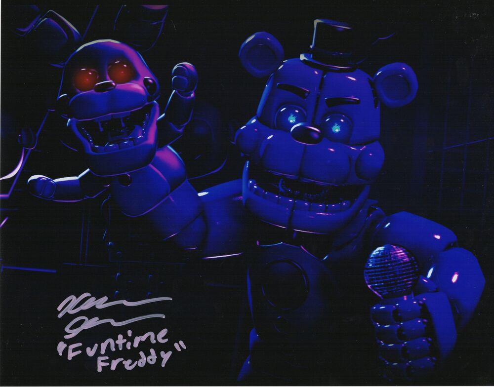 Kellen Goff Signed 11x14 Photo Poster painting Five Nights at Funtime Freddy's H7